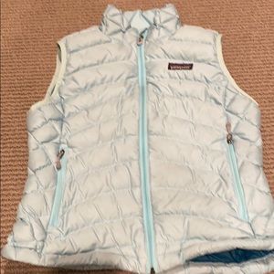 Light blue Patagonia vest size small brand new